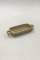 Bing & Grøndahl / Kronjyden "Relief" Lille aflang skål med håndtag