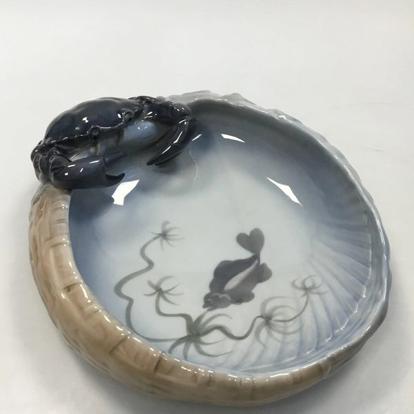ロイヤルコペンハーゲン アールヌーボー・カニ付きボウル No.2465