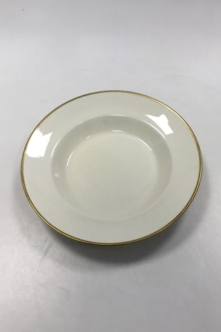 Royal Copenhagen Glat Creme stel Dybtallerken No 9590
