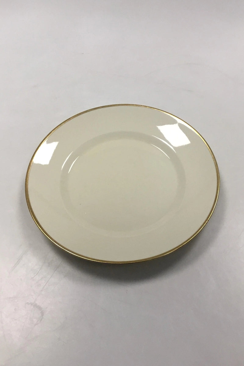 Royal Copenhagen Smooth Cream colored Pattern Lunch plate No 9589.