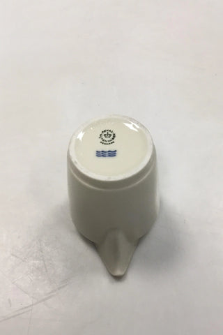 Royal Copenhagen Glat cremefarvet stel Flødekande No 9480