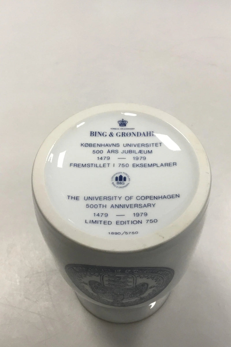 Bing og Grøndahl Vase for Københavns Universitets 500 års jubilæum