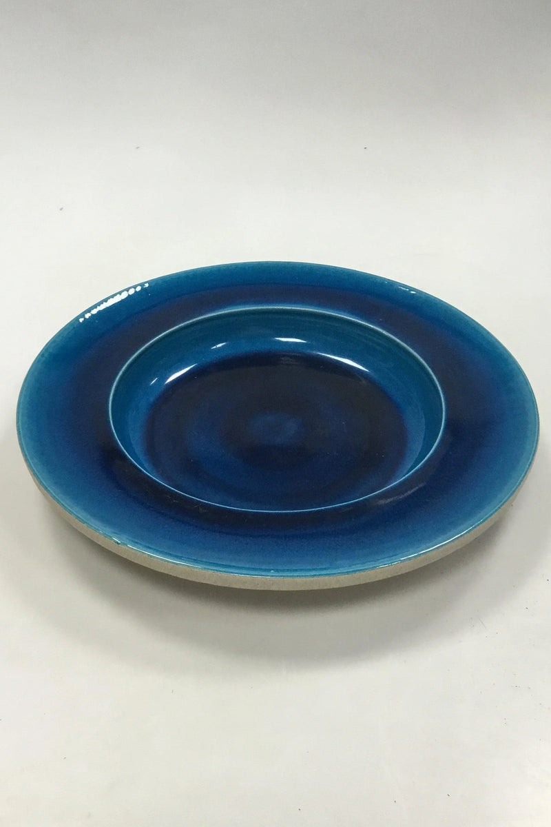 Kähler Ceramics Round stoneware dish with turquoise Glaze No 152-32