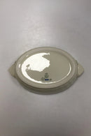 Royal Copenhagen Creme Svejfet med Guld (Stel 1235) Fad No 1702