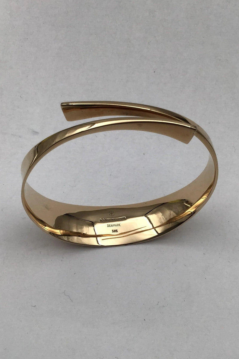 Bent Gabrielsen 14K Guld Moderne Armring