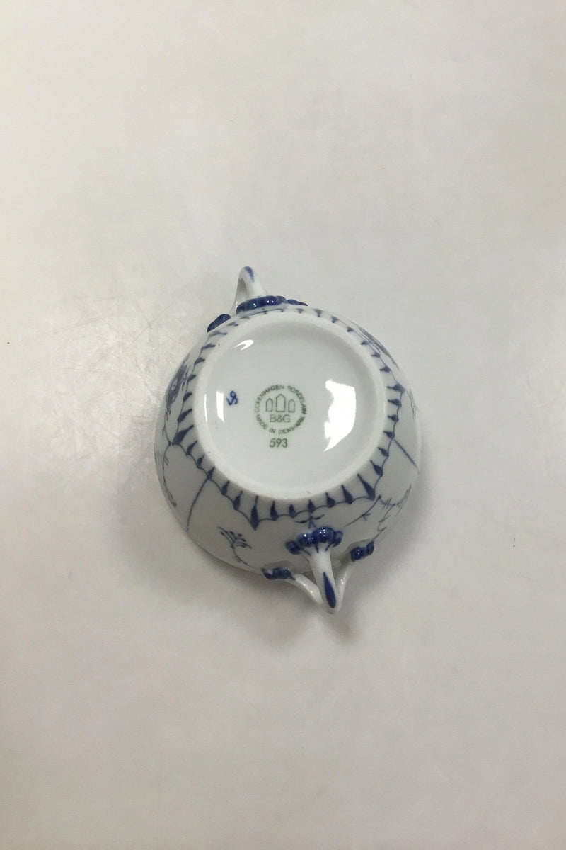 Bing & Grøndahl Blåmalet Musselmalet Sukkerskål No 593