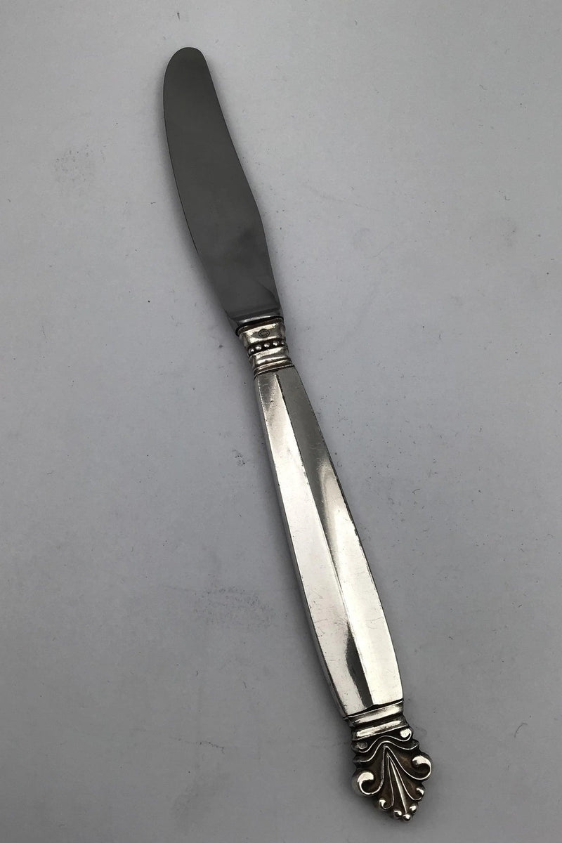 Georg Jensen Sterling Sølv Dronning Frokostkniv No. 024