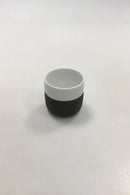 Royal Copenhagen Riflet Kontrast Espressotasse Nr. 493