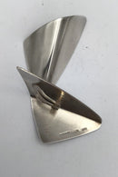 Hans Hansen Sterling Sølv Moderne Øreringe (Clips)