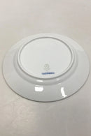 Royal Copenhagen Blauer geriffelter Mittagsteller Nr. 622