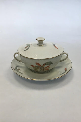 ビング＆グロンダール カクタスブイヨンカップ（蓋・ソーサー付）No481、No247