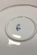 Bing & Grøndahl Blåmalet/Musselmalet Stort Rundt Fad