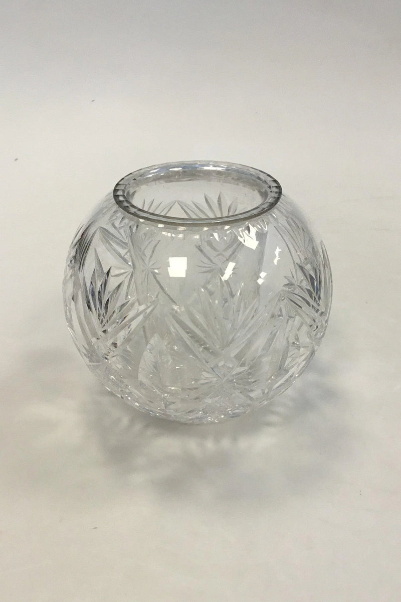 Holmegaard Krystalglas Kugleformet Vase