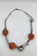 Eiler & Marløe 纯银琥珀项链