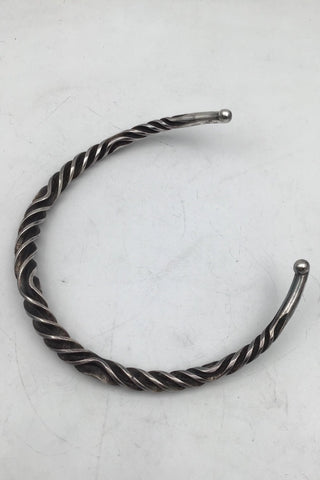 Weimar og Weimar Sterling Sølv Moderne Halsring