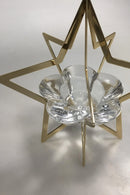 Holmegaard Golden Christmas Fyrfadslysetage - Stjerne 2007