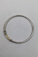Georg Jensen / Hans Hansen Sterling Sølv / Guld Armring