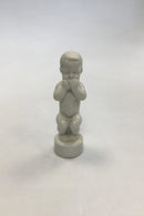 Bing & Grøndahl Blanc de Chine figur "Ikke tale " No 2498