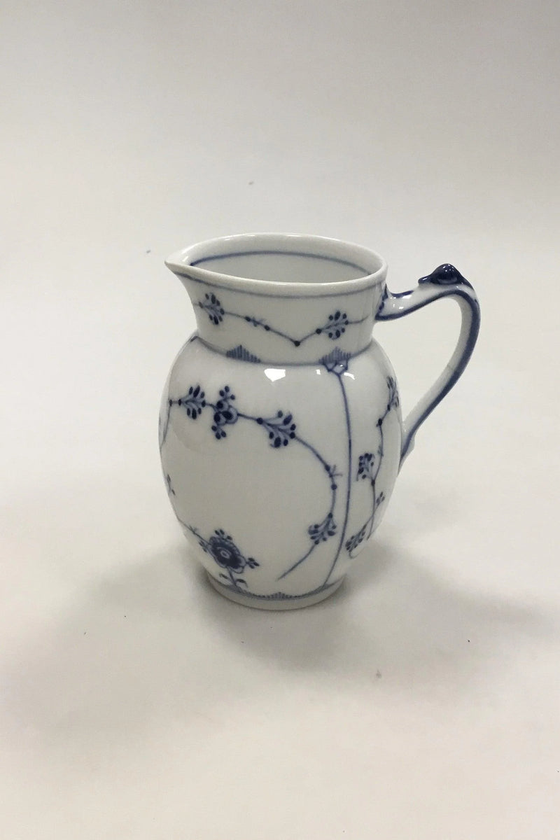 Royal Copenhagen Musselmalet Riflet Stor Flødekande No. 459