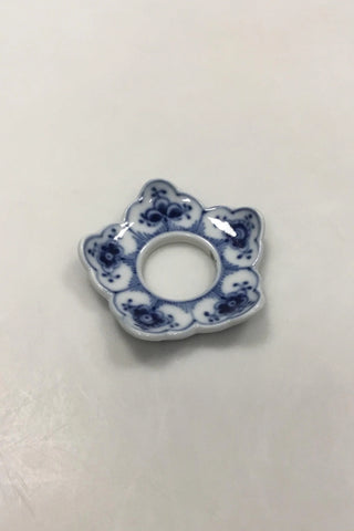 Royal Copenhagen Musselmalet Riflet Lysmanchet No. 16