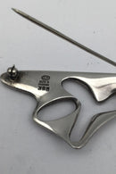 Georg Jensen Sterling Sølv Broche No. 325 Henning Koppel