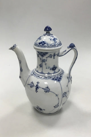 Royal Copenhagen Musselmalet Halvblonde Kaffekande No. 519