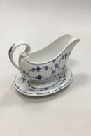 Royal Copenhagen Musselmalet Riflet Saucekande med Underskål No 200