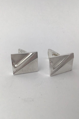 Lapponia Sterling Silver Cufflinks Björn Weckström