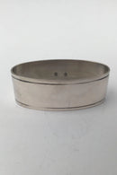 W&S Sørensen Silber Doppelt geriffelter Serviettenring