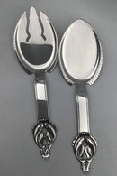 Grann & Laglye Art Deco Sølv Fiskeserveringsbestik(2)