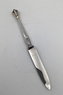 W&S Sørensen Sterling Sølv Krone Citrus Kniv (Kurvet blad)