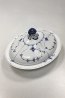 Royal Copenhagen Musselmalet Riflet Ovalt Lågfad No 280