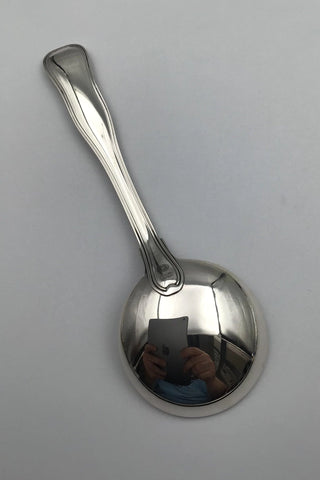 Georg Jensen Sterling Sølv Dobbeltriflet Suppeske No. 51