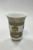 Bing og Grøndahl Unika Art Nouveau vase med gulddekoration