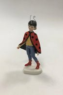 Royal Copenhagen Carnival figurerne  of child dressed as a ladybird No 044