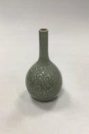 Bing og Grøndahl Solo-Vase signiert Aksel Rode Nr. 998