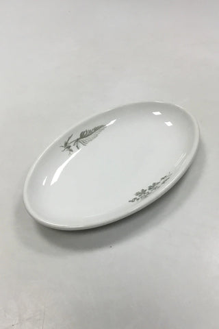 ロイヤルコペンハーゲン ホテル磁器 山野草装飾 楕円皿 No 6009