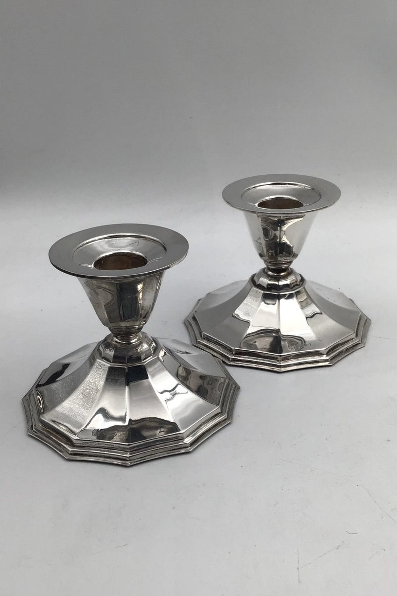 Cohr Sølv Lysestager (2)