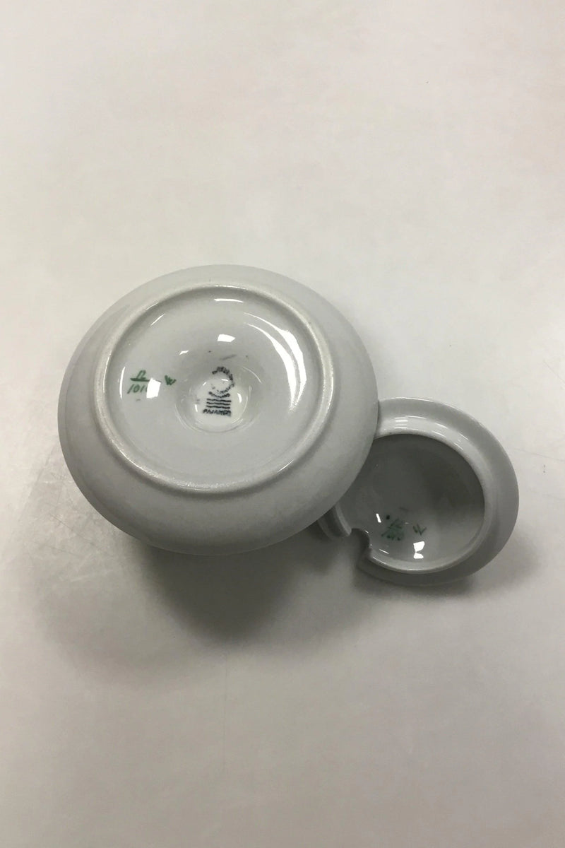 Royal Copenhagen Grøn Tranquebar Sennepskrukke No 1010