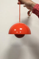 Verner panton Red/Orange Flowerpot
