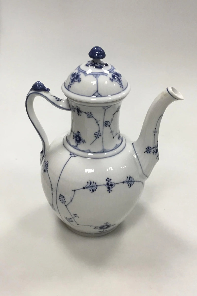 Royal Copenhagen Musselmalet Riflet Kaffekande No. 48