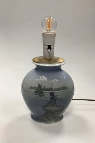 Royal Copenhagen Kleine Meerjungfrau Vase / Lampe Nr. 2770 / 3088