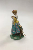 Royal Copenhagen Figur Hyrdinden fra H.C. Andersens eventyr Hyrdinden og Skorstensfejeren No 229/750