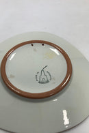 Knabstrup Platte med Storm P. Motiv og Vers