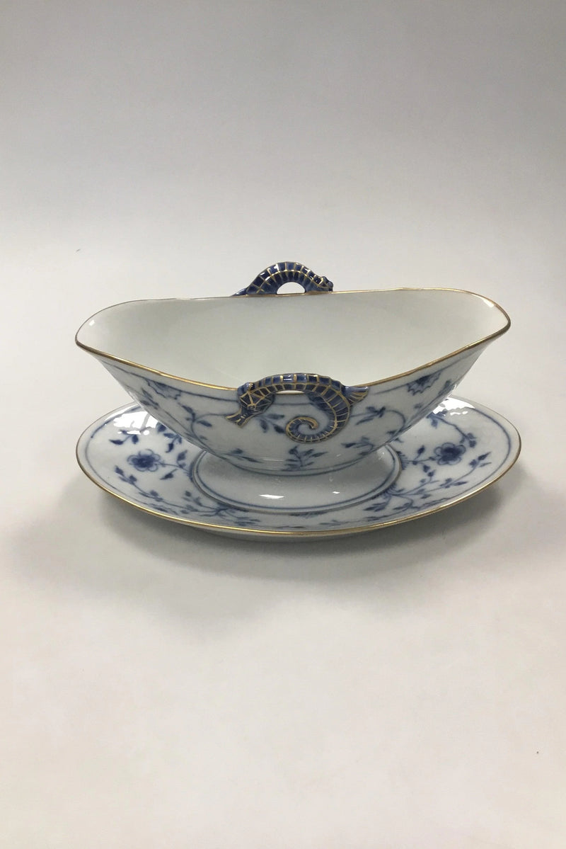 Bing and Grøndahl Sommerfugl med Guld Sovseskål No 8