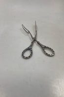 Danish Silver / Steel Cake Tongs / Pastry Tongs