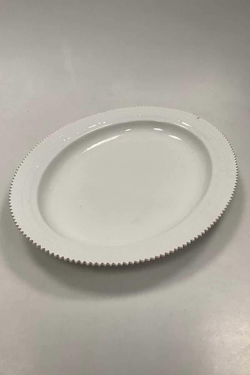 Royal Copenhagen White Flora Danica Oval Serving Dish No 3517