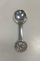 Evald Nielsen Frimurer Loge ske i sølv