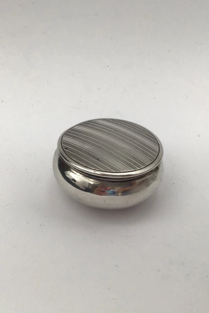 Hugo Grün Sølv Pilleæske