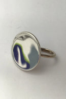 Georg Jensen Sterling Silver Ring No 450. Jacqueline Rabun "100"